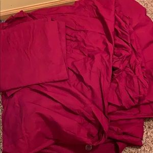 King size duvet cover with 2 pillow shams